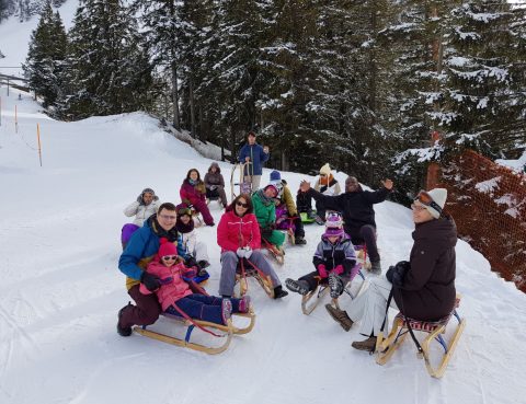 Ready for sledging